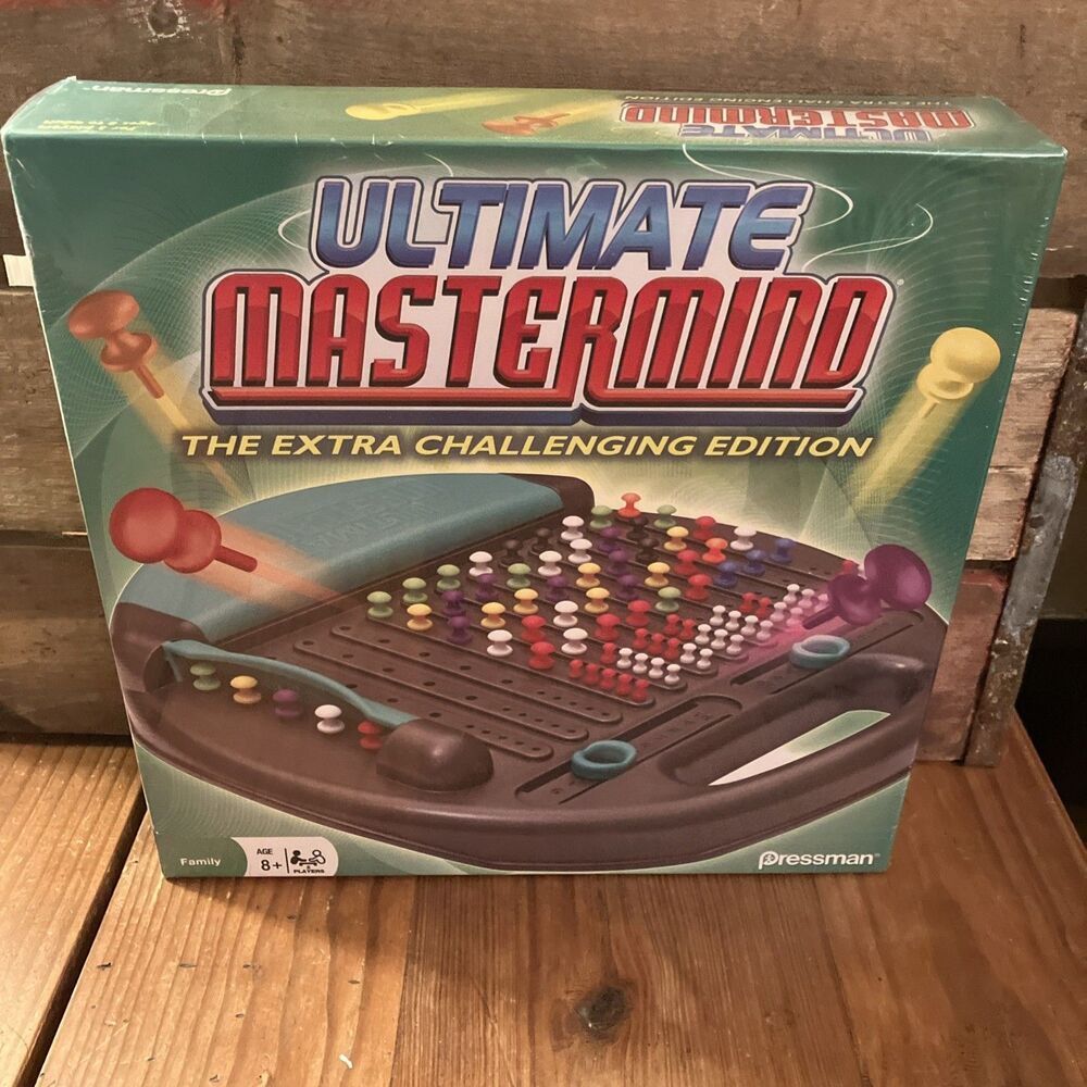 Ultimate Mastermind: The Extra Challenging Edition Pressman New/Sealed